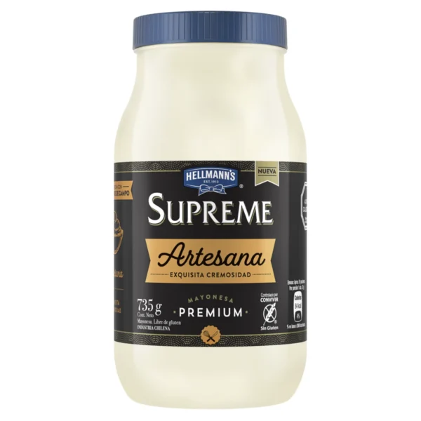 Mayonesa Supreme Artesana Frasco, 735 g versión 5
